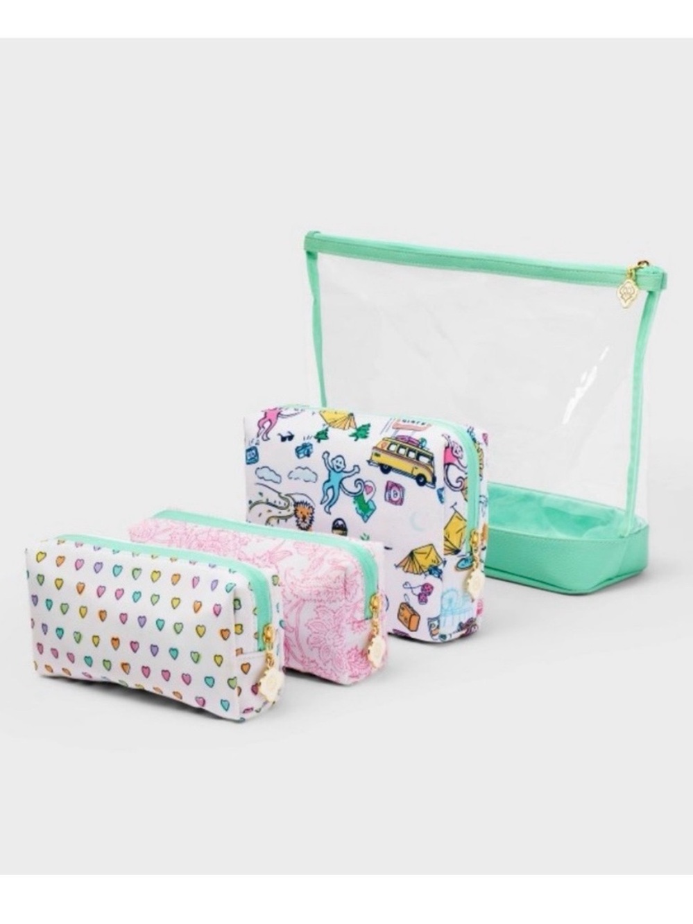 Roller Rabbit Beauty Bag Set